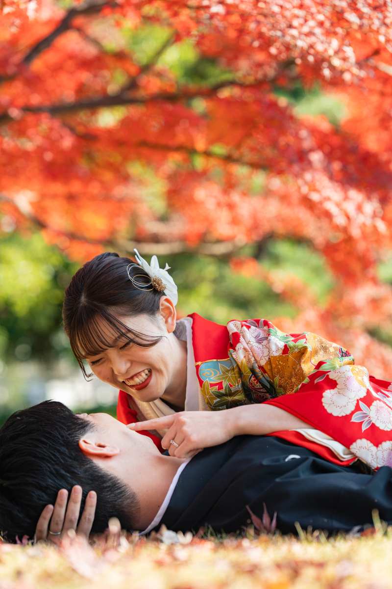 寝ころびショット!