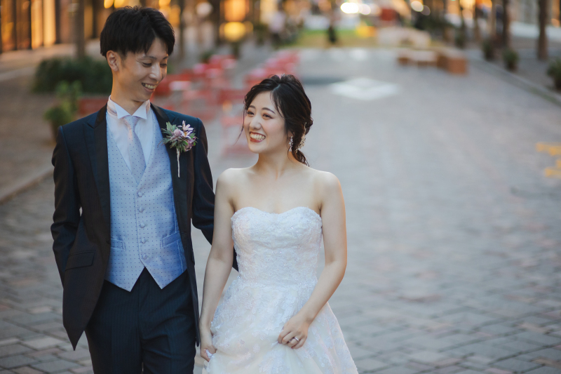 ドレスアップして街へ