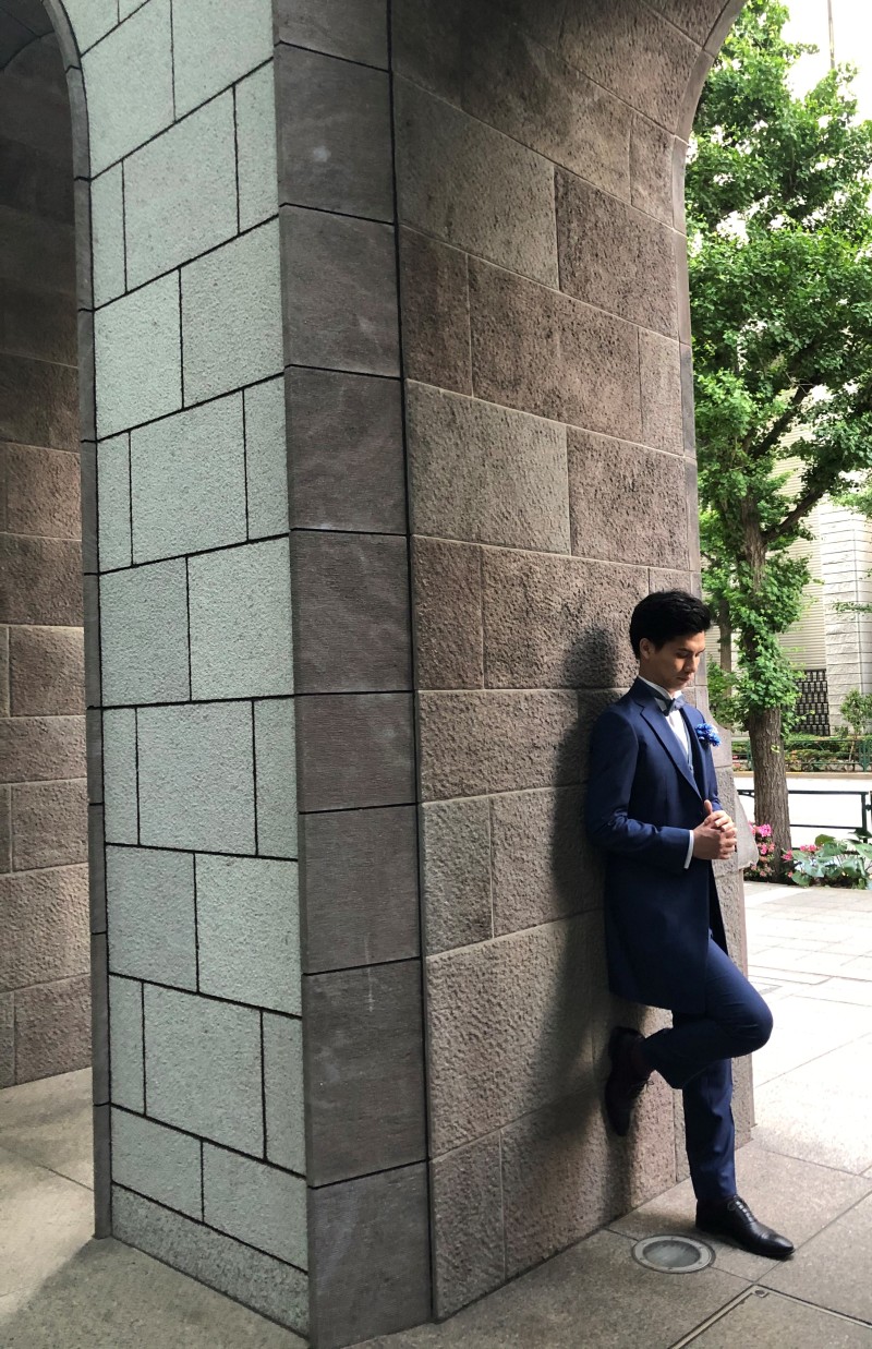 ご新郎様ソロ撮影