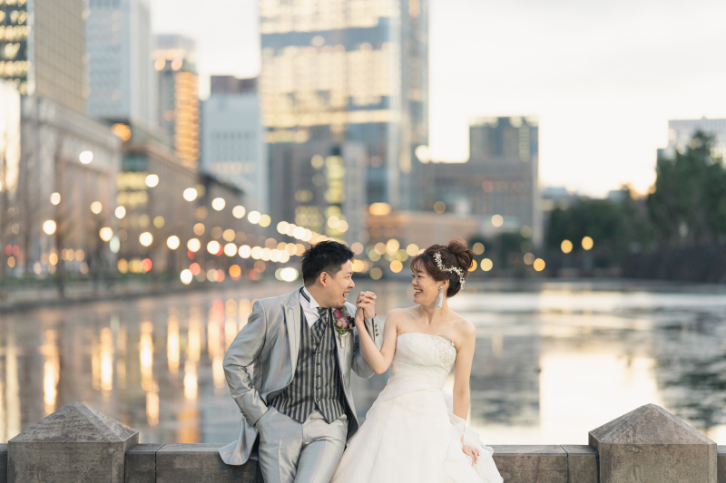 トワイライトの時間に撮影スタート♪