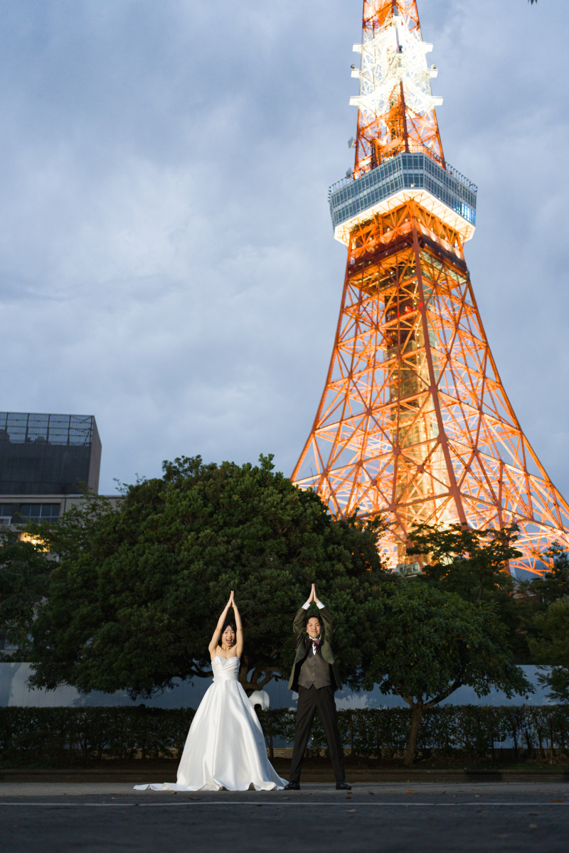 東京タワーへ!