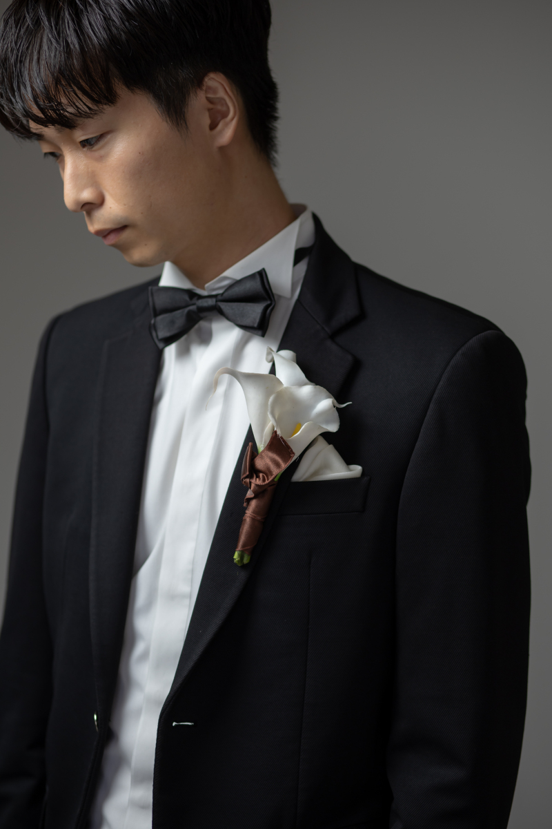 新郎さんのクールショット