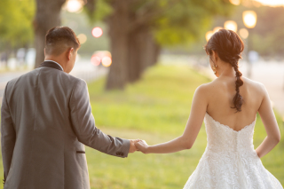 自然な雰囲気とシックな雰囲気が両立できる明るい時間からの撮影