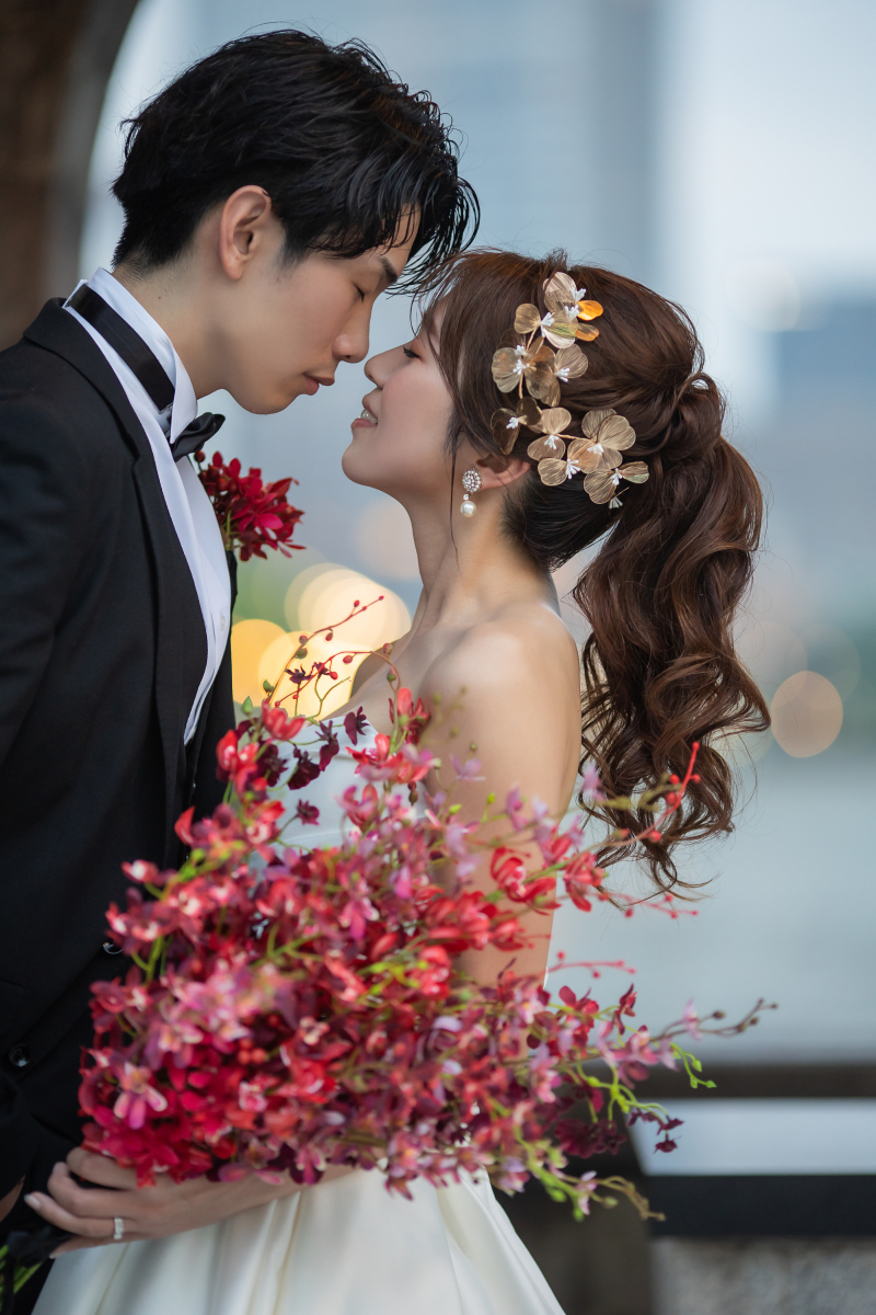 ロマンチックな横顔