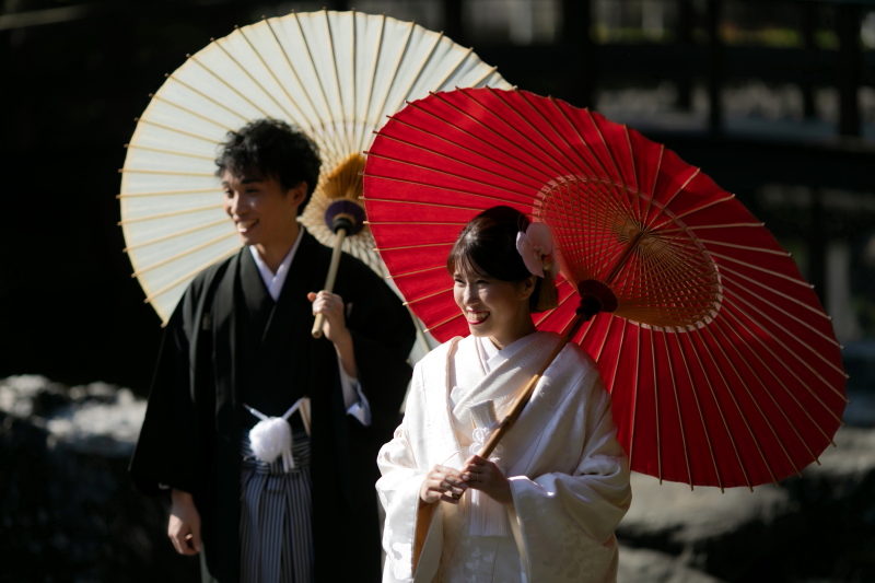 番傘ショットも撮れちゃいます!