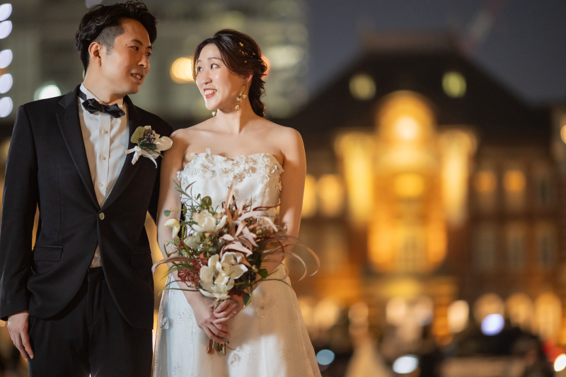 お散歩中のように自然に