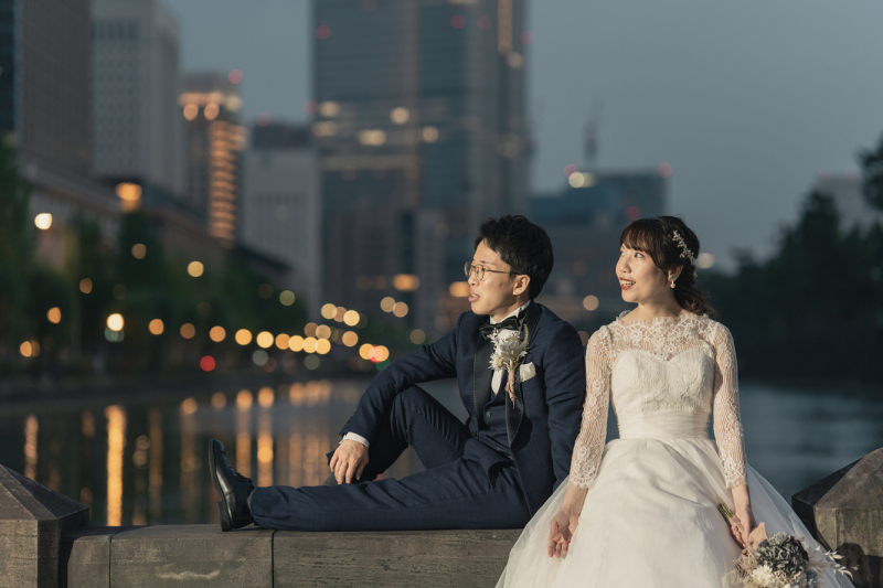 少し暮れ始めた和田倉門