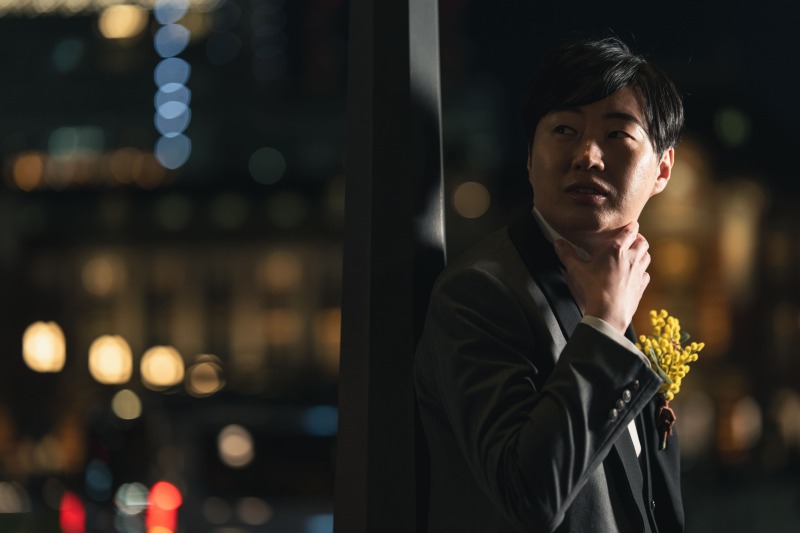 新郎ソロショット