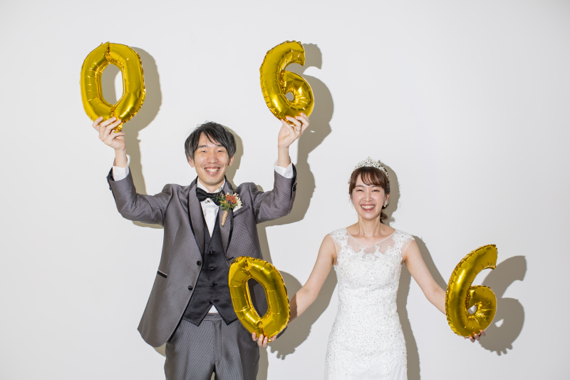 おふたりの記念日バルーンで