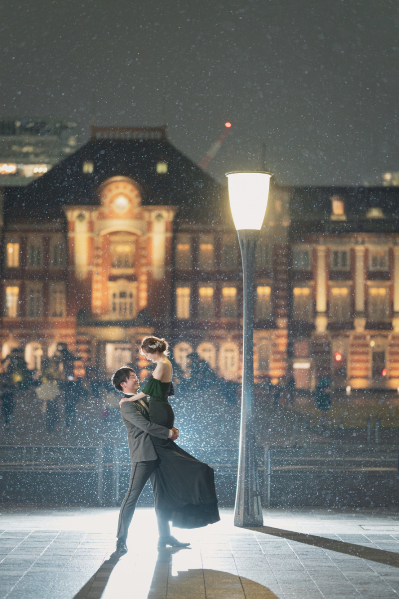 キラキラのハグショット！