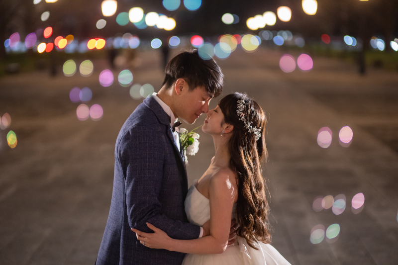 キラキラに包まれるお二人♡