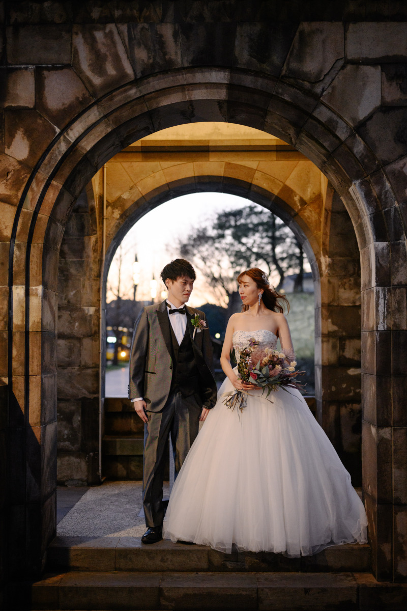 和田倉門ガゼボのアーチ