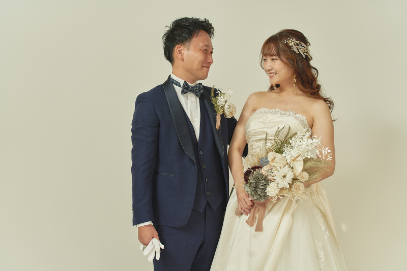 柔らかなスタジオ撮影