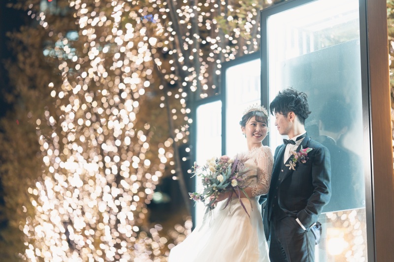 イルミネーションの時期に♡