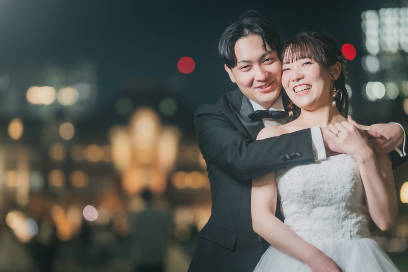 仲良いお二人の姿を残しましょう