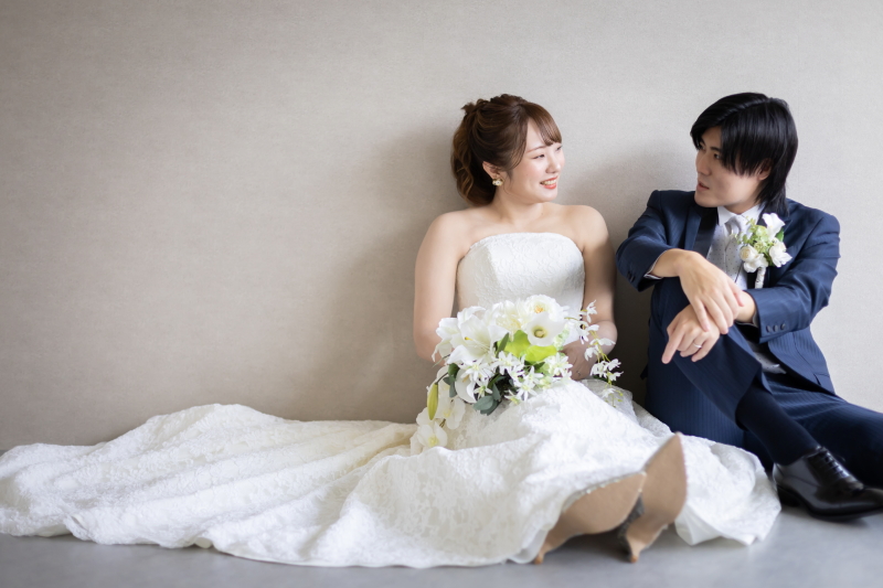 微笑みショットも