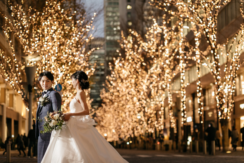 イルミネーションと私たち♪