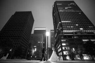 洋装　ロケーション撮影