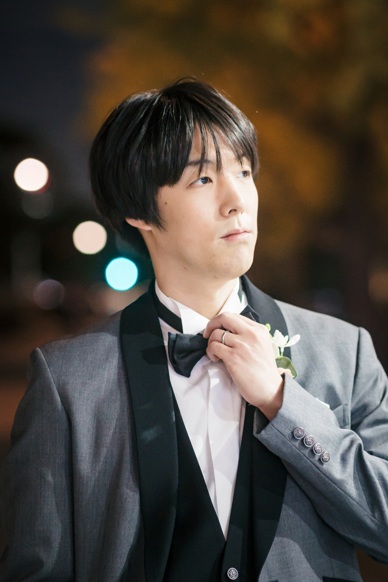新郎様ソロショット