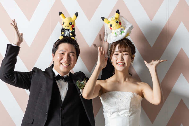 小物を使って◎