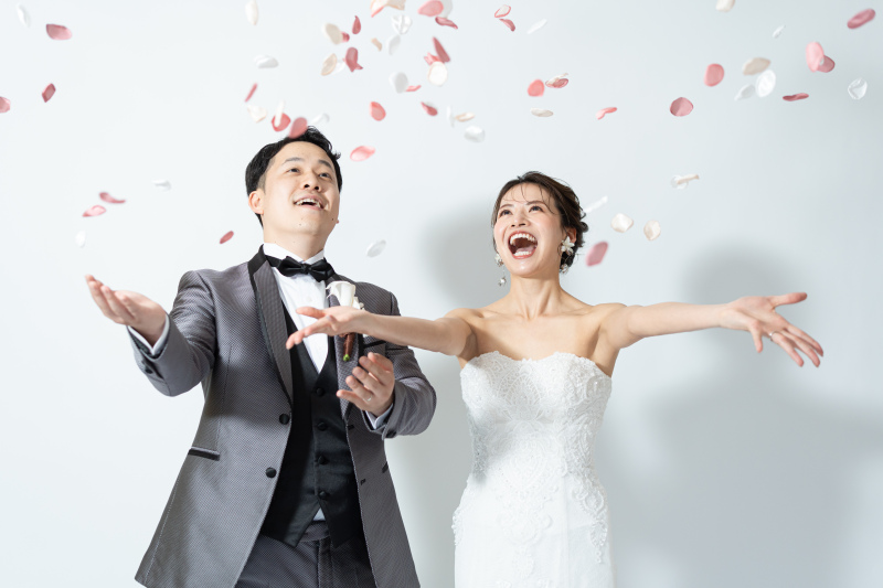 コンフェッティ撮影!