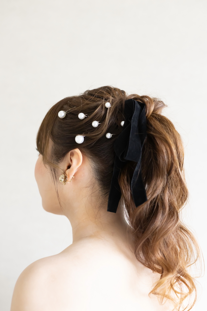 ドレスの際のヘアメイクも!