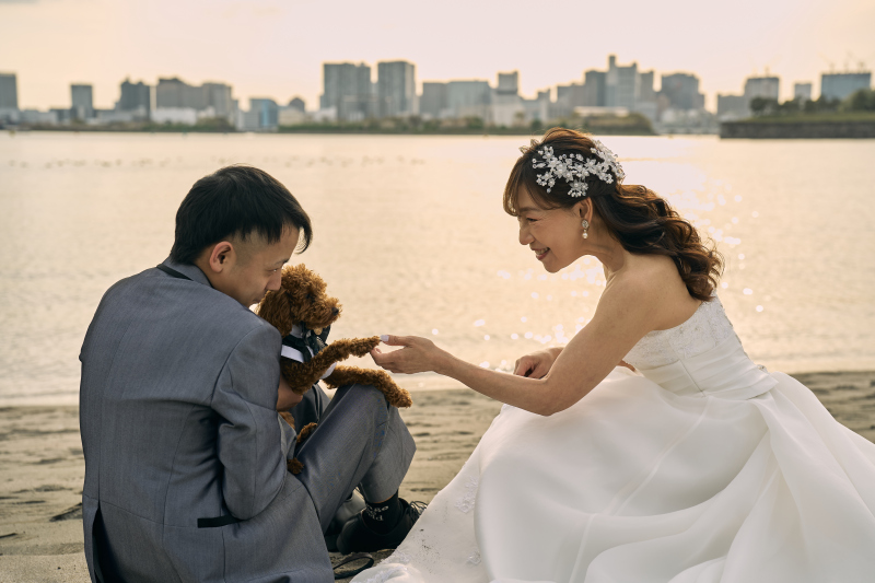 愛犬と一緒に大切な思い出♡