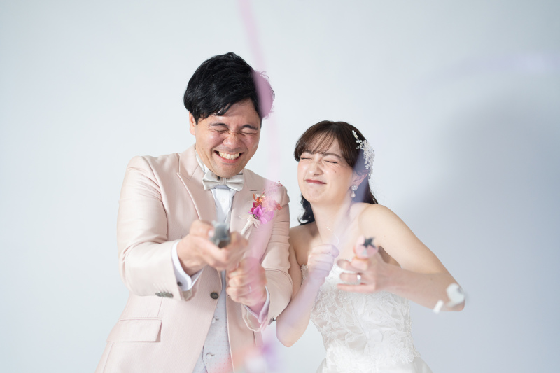 ラストはクラッカーで楽しく