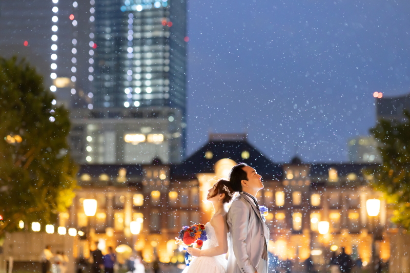 リラックスムードの丸の内＆東京駅フォト