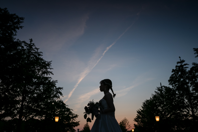 シルエットショット