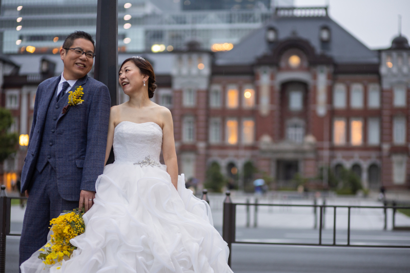 笑顔あふれるスタジオ＆東京駅フォト
