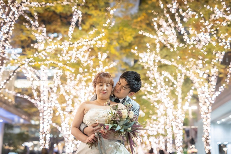 きらびやかなイルミネーション