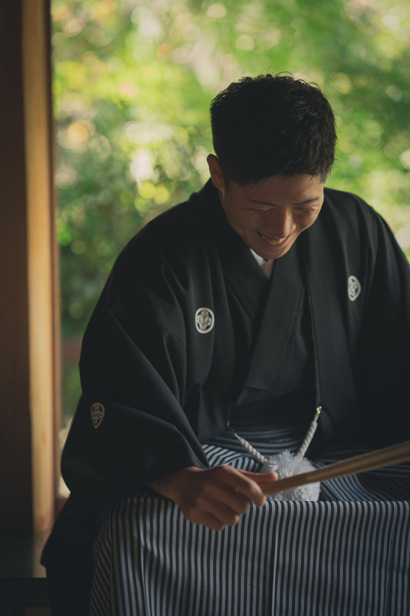 新郎様ソロショット