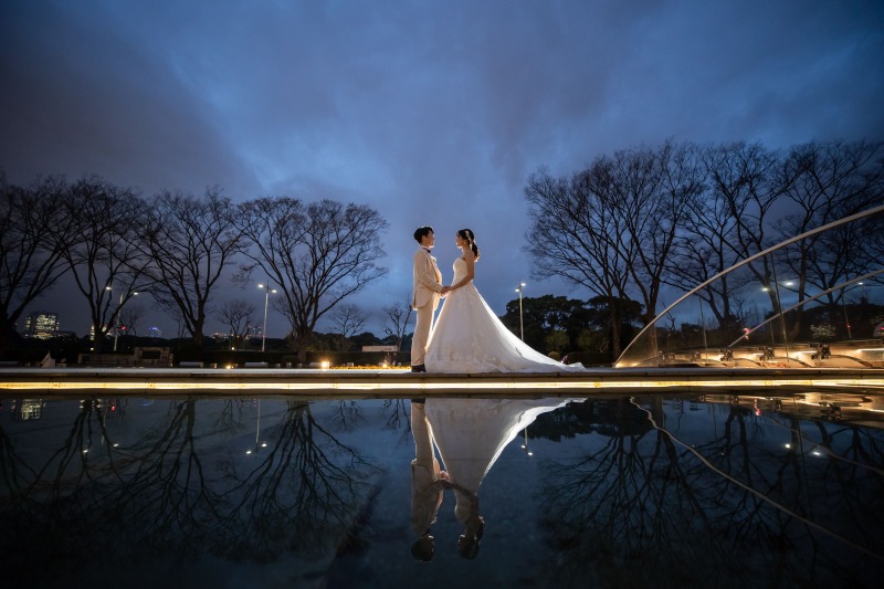 水面リフレクション