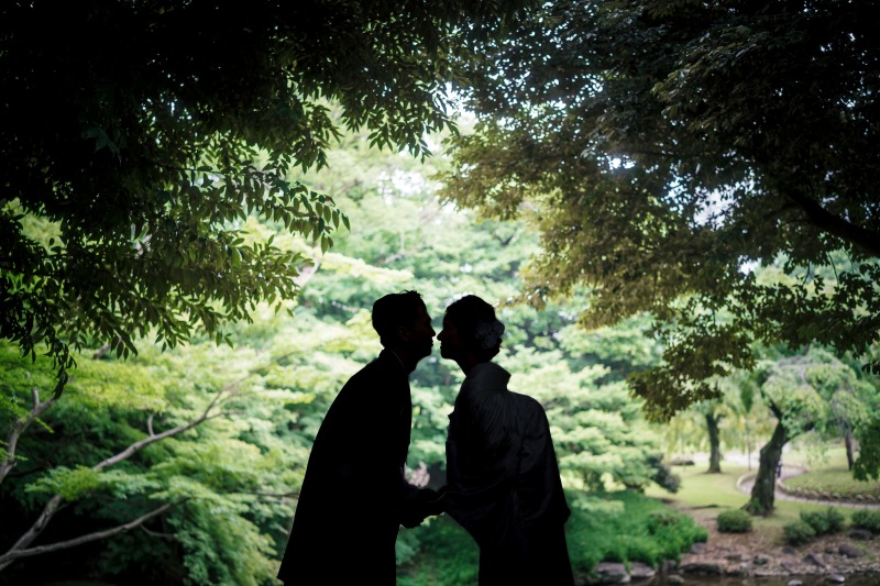 シルエットショット！