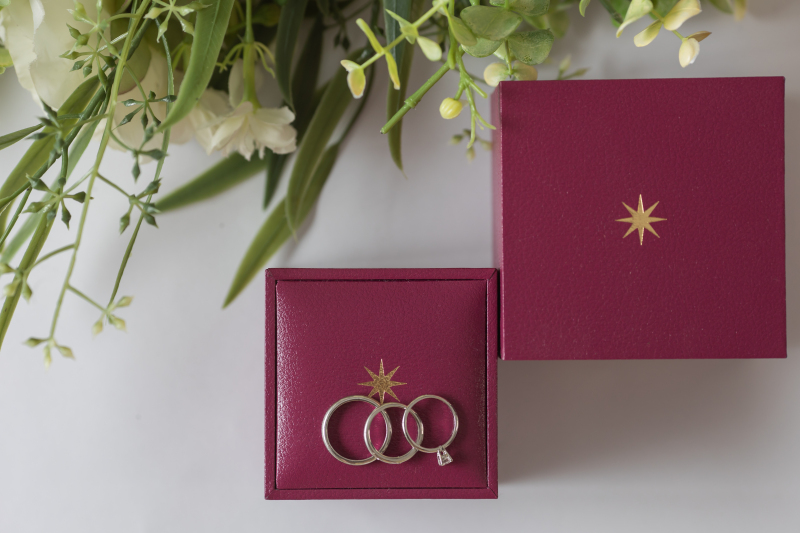 大切な指輪もお写真に！