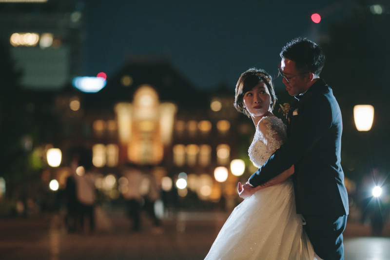 追いかけっこからのバックハグ♡