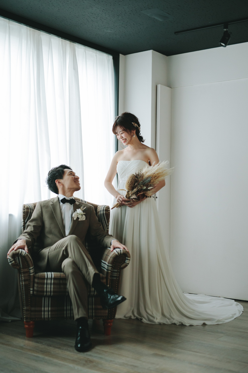 まずはスタジオから。ナチュラルな雰囲気がお洒落！