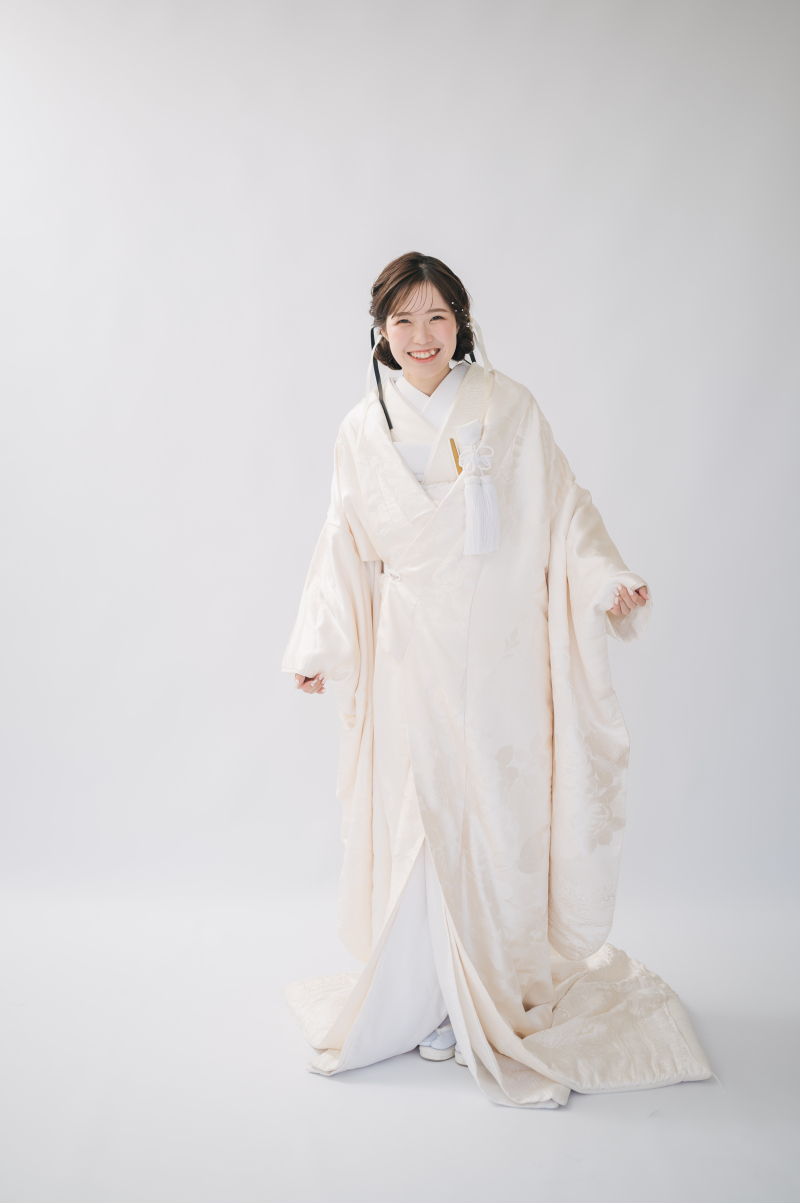 和装でもお茶目に☆