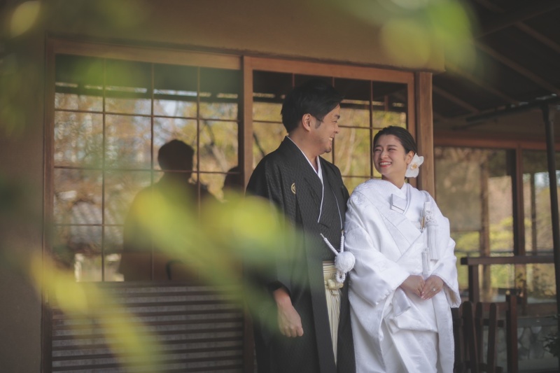 見つめ合いショット