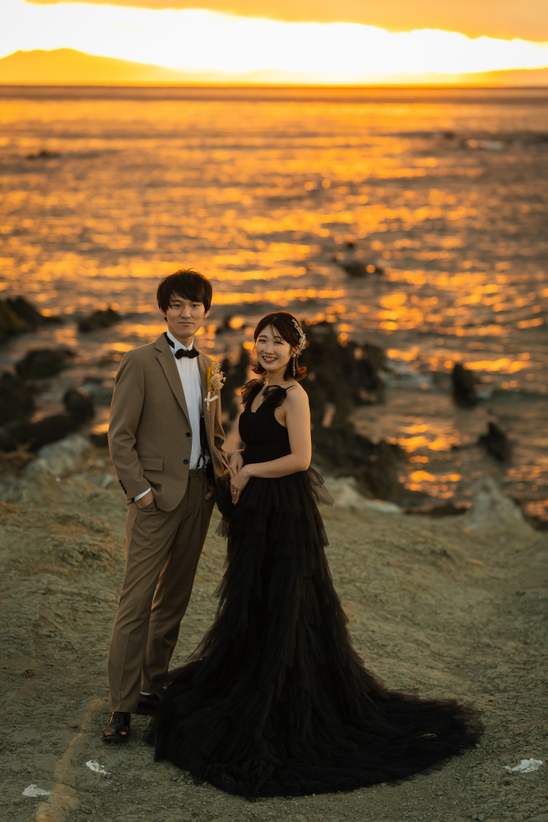 ブラックドレスにお色直し♪