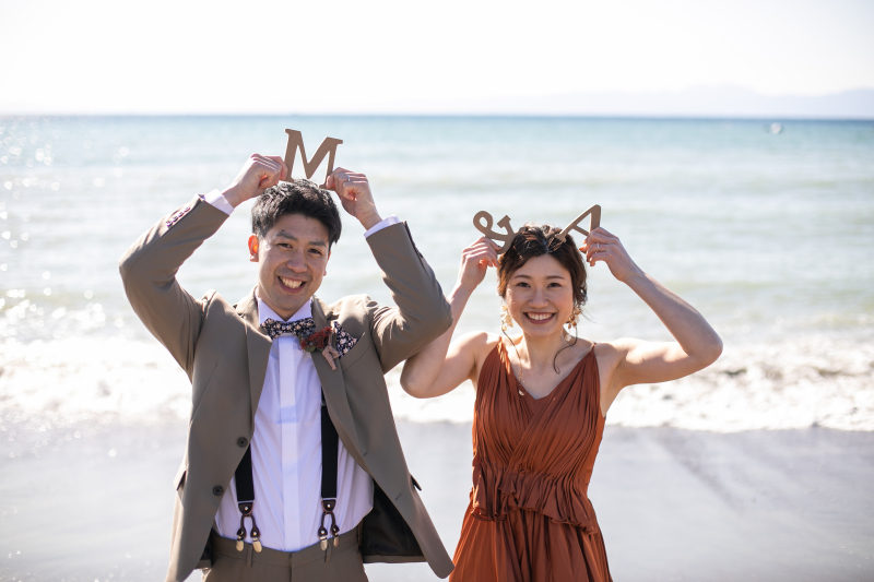 イニシャルで可愛らしく!