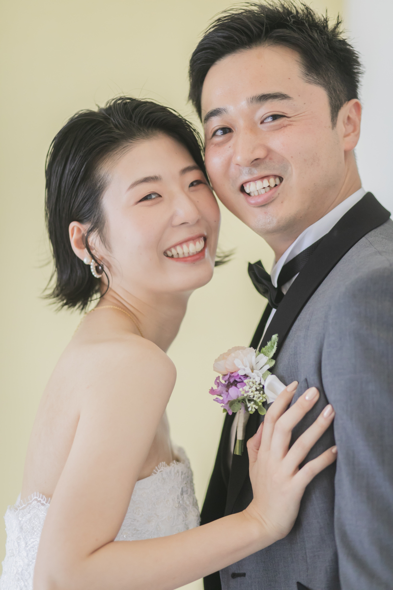 寄り添うお二人♡