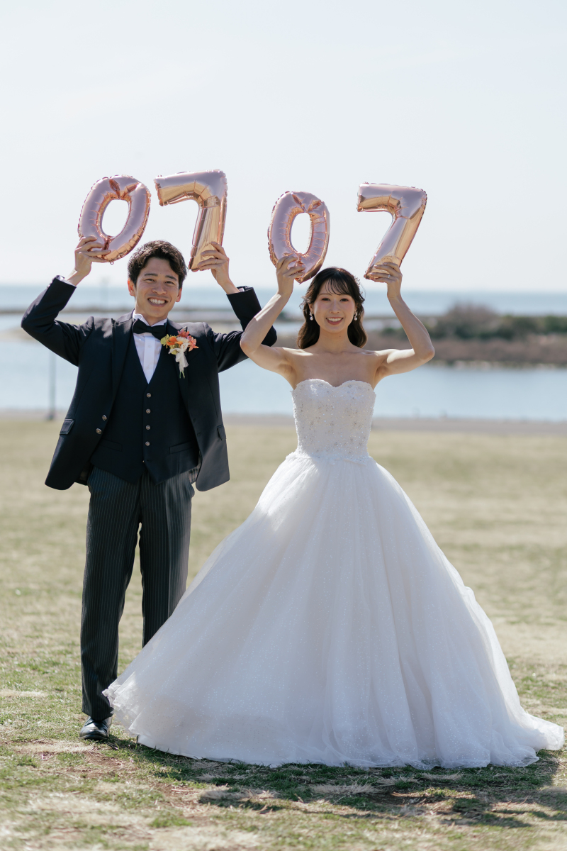 お持込のバルーンで！