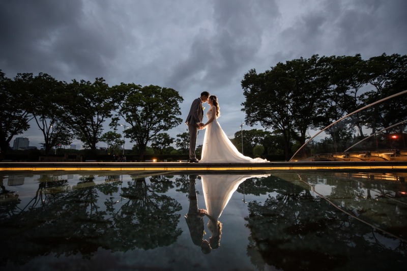 水面リフレクション