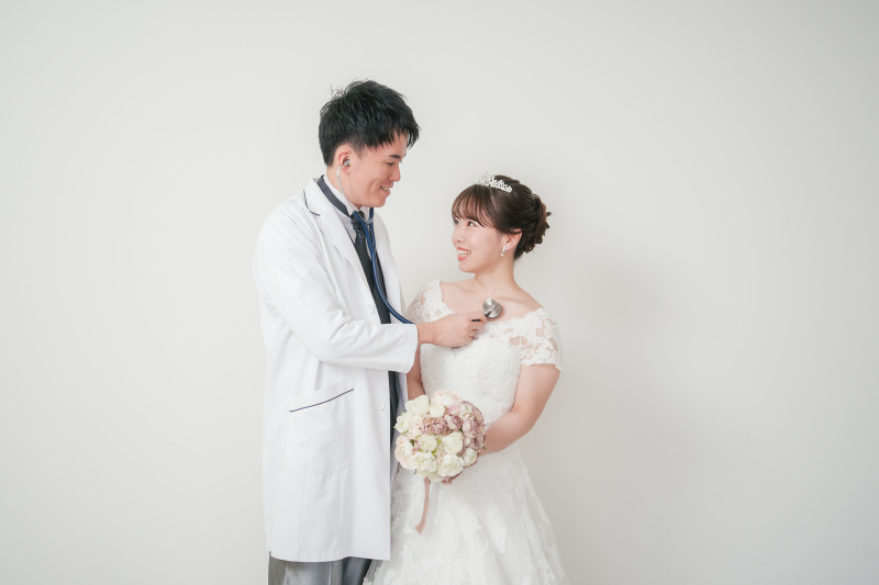 新郎様の職業ならではのお写真