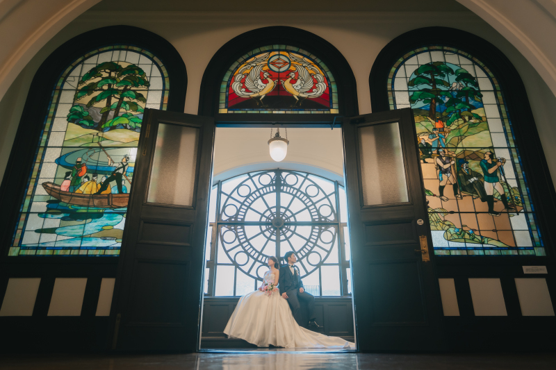 ステンドグラス!