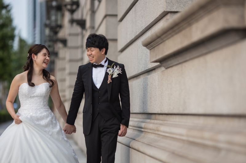 洋装にチェンジして