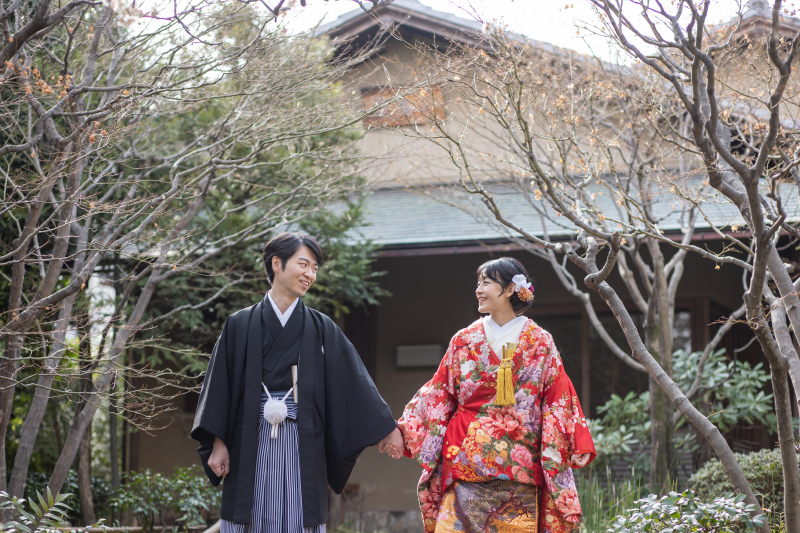 手つなぎショット