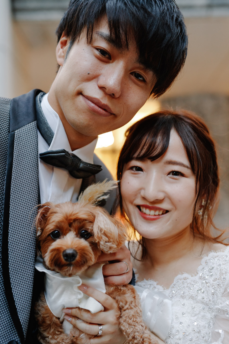 ワンちゃんと一緒に♡丸の内ロケーション♪